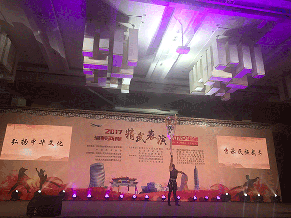 2017海峽兩岸武術(shù)交流會(huì)圓滿(mǎn)成功